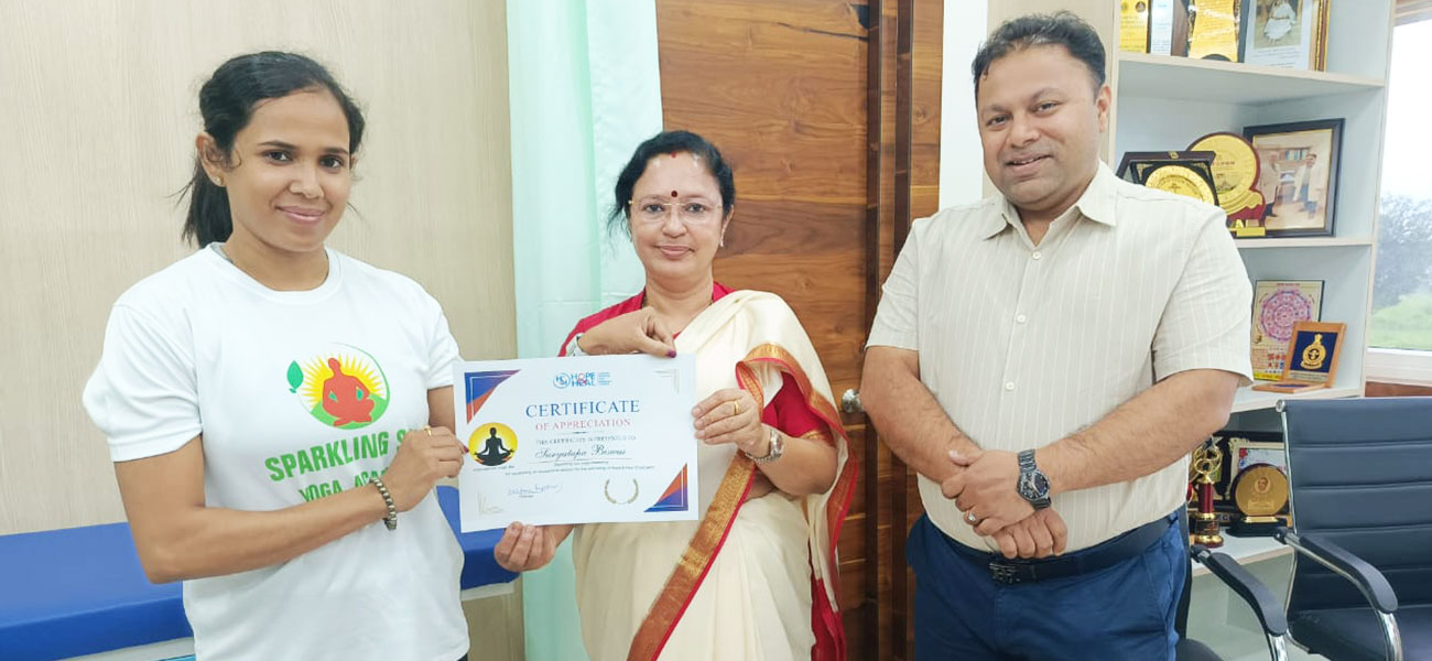 Celebration of International Yoga Day with Sparkling Sun Yoga Academy